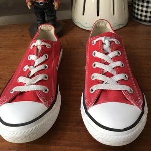 Red Low Top Converse